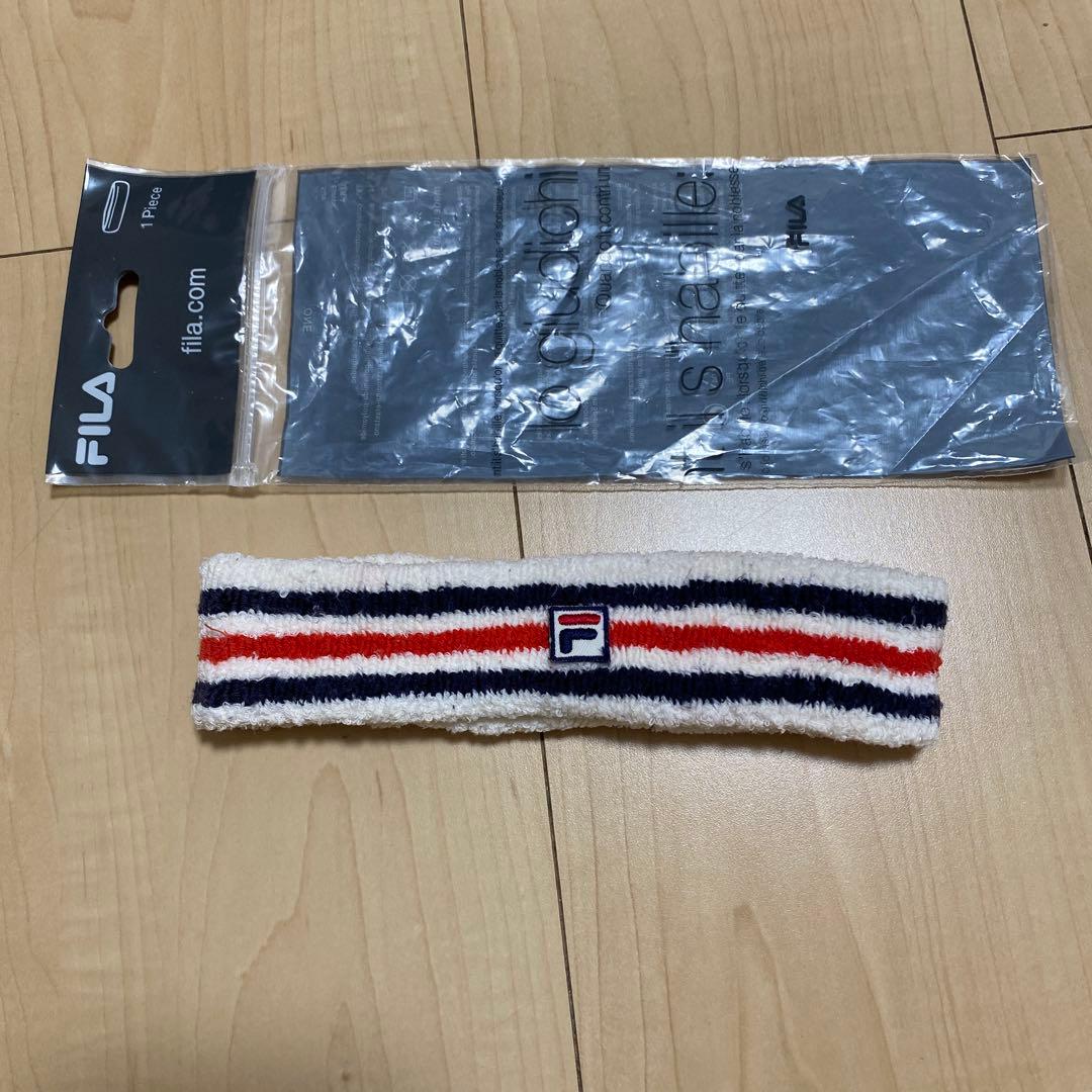 Supreme x FILA box logo Head Band ヘアバンド