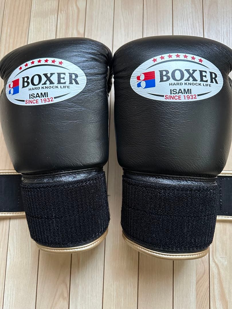 【美品】 ISAMI BOXER ボクシンググローブ 12oz