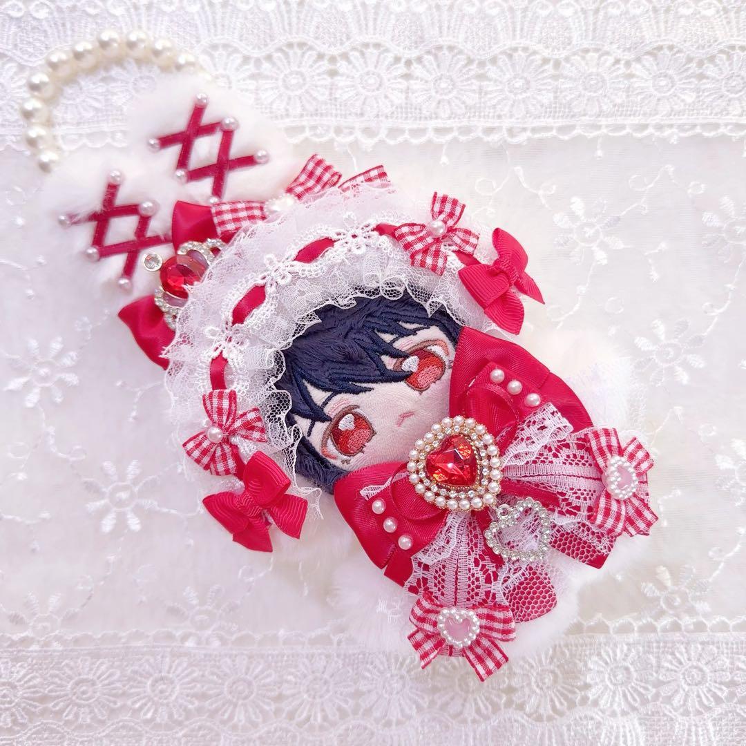 いつぬい　ぬい服　着ぐるみ　もこもこ　うさぎ　赤　レッド　あんスタ