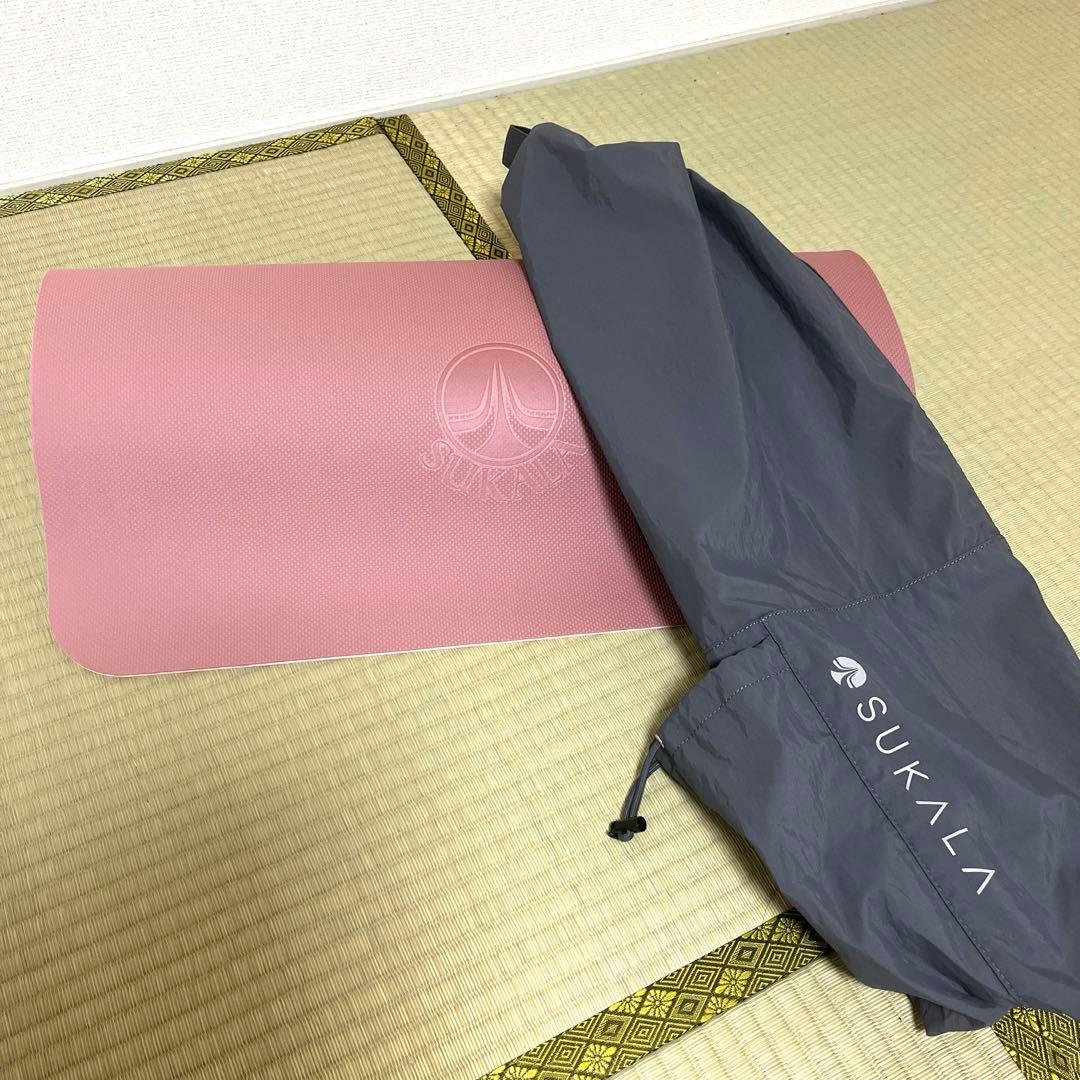 【人気】 SUKALA ヨガマット Yogi Mat Bag 付属 ピンク
