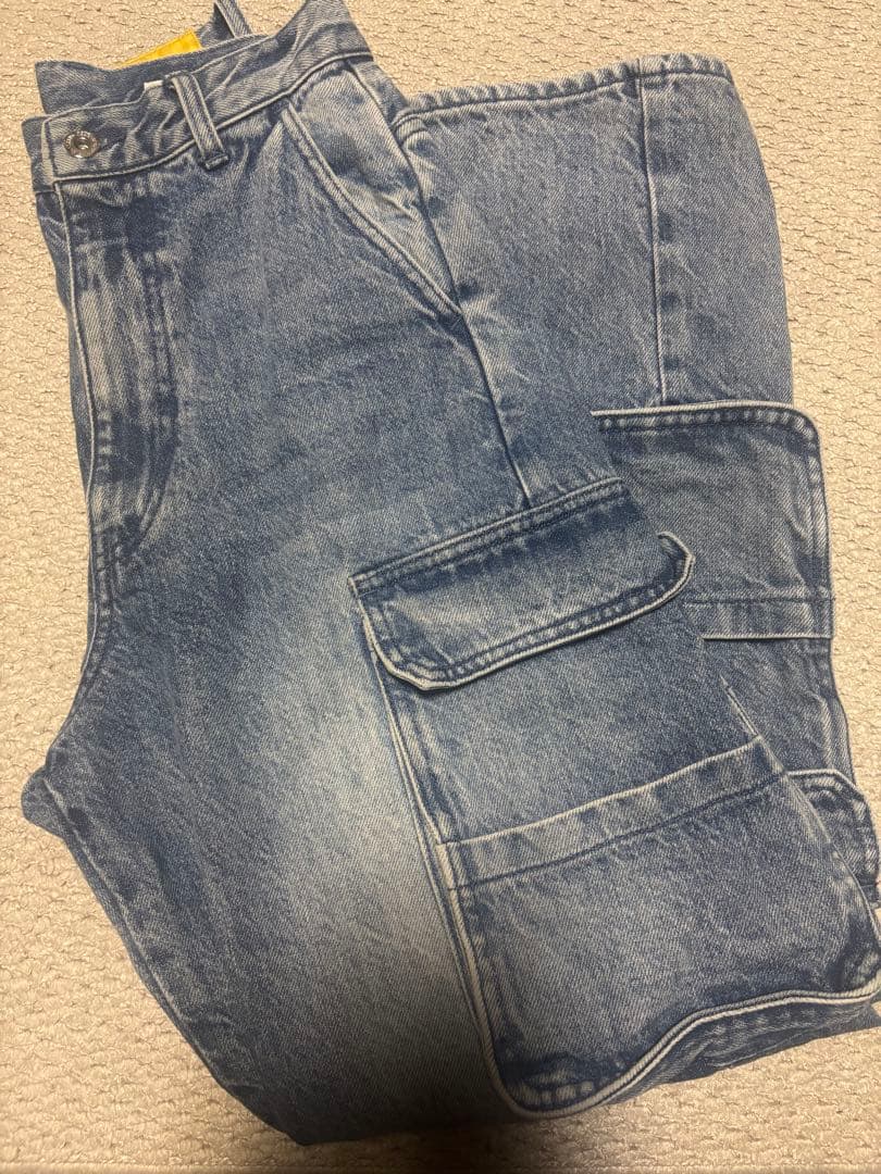 ダブルスタンダードクロージング　デニムカーゴパンツ　36
