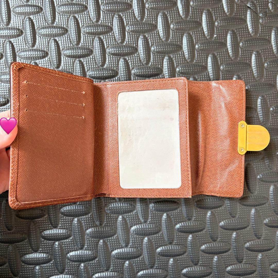 ピ*ア様 Louis Vuitton 三つ折り財布 モノグラム