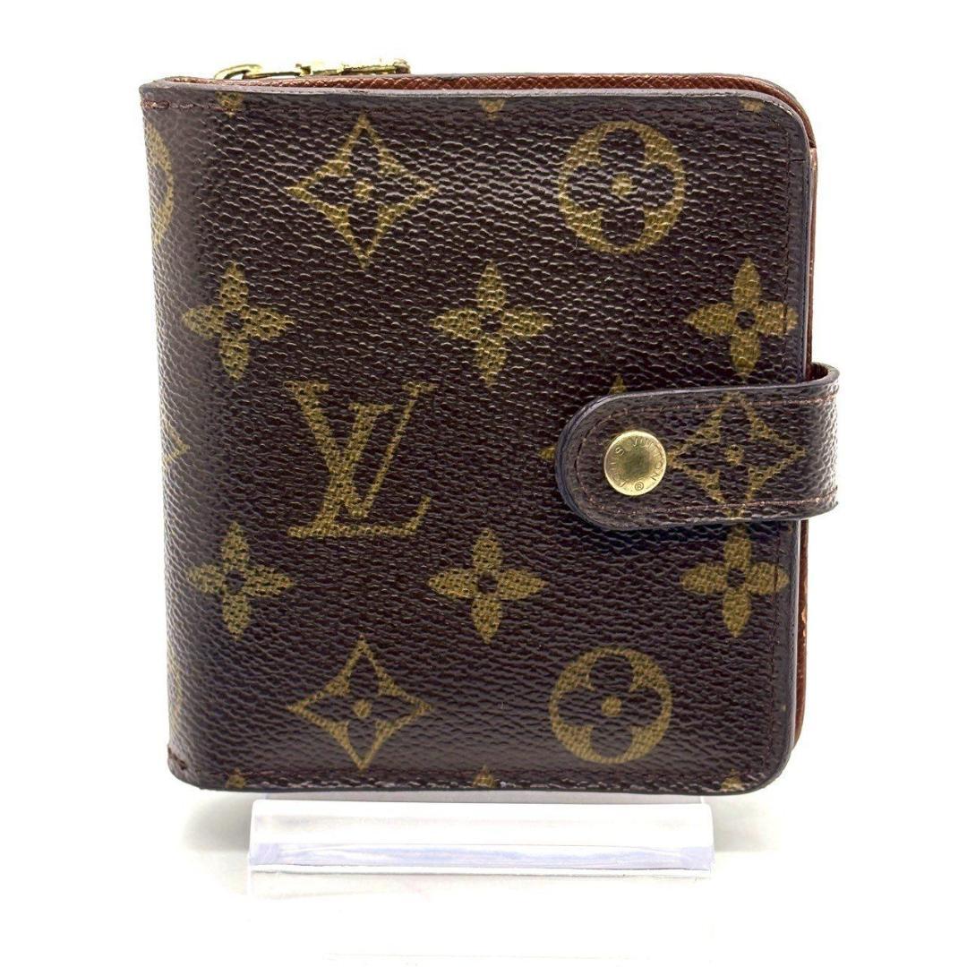 ぴ*ざ様 良品⭐　ルイヴィトン　二つ折り財布 モノグラム コンパクトウォレット