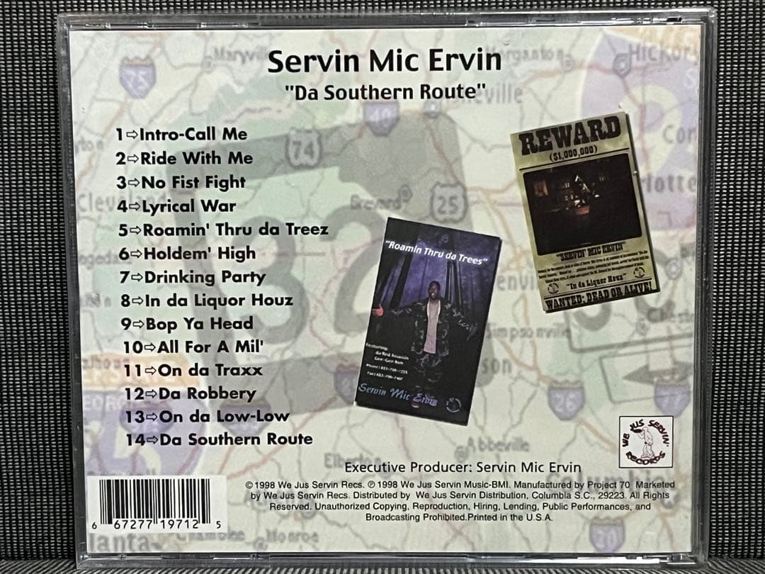 【SERVIN MIC ERVIN】【新品】【G-Rap】【G-LUV】