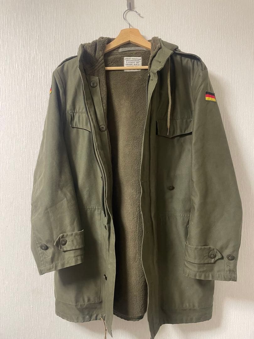 80s ドイツ軍　フィールドパーカー　ミリタリー ジャケット　Lサイズ相当