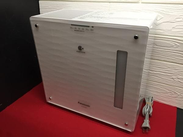 Ｙ【美品】喉や肌潤い‼ パナソニック ナノイー 気化式加湿器 FE-KXU07