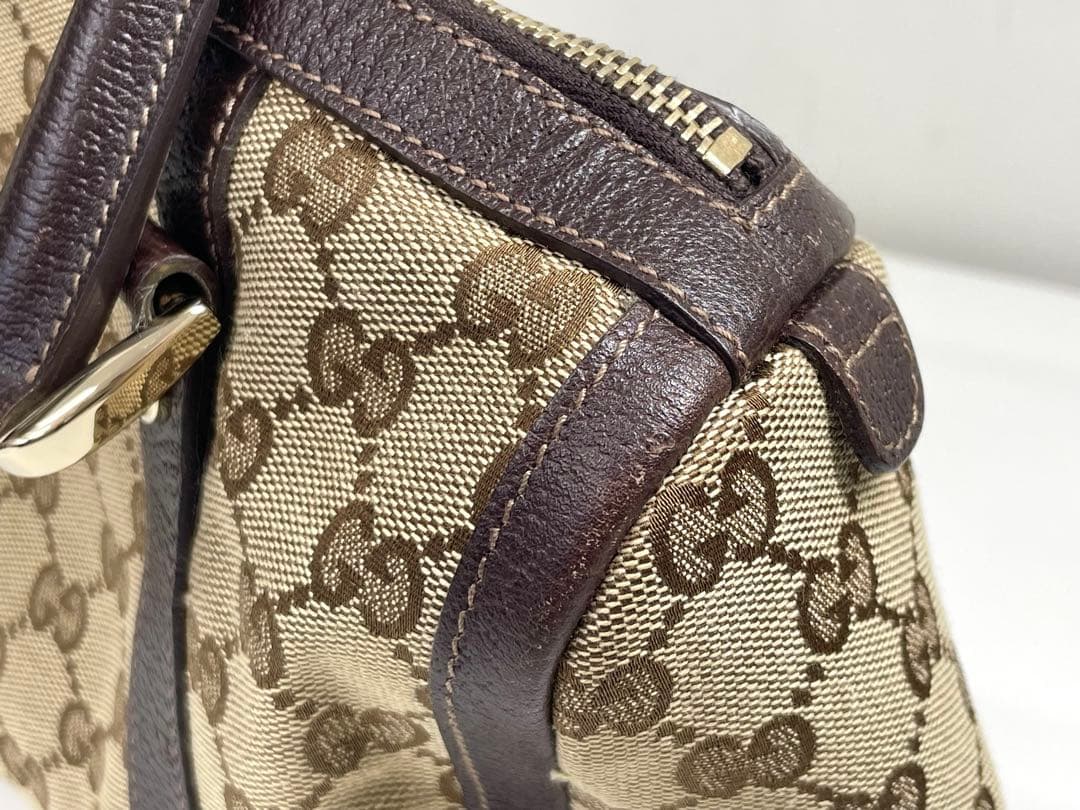 【TK】Gucci GGパターン キャンバス ミニ ボストンバッグ
