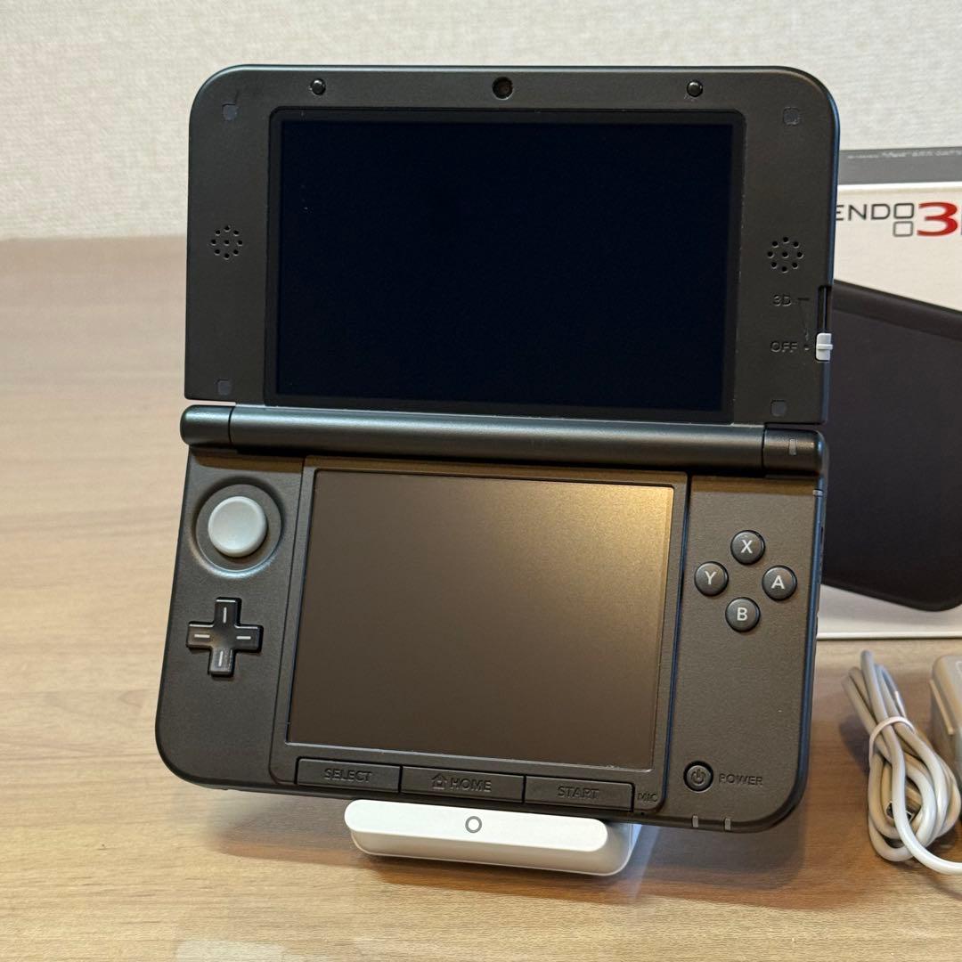 6-032 ニンテンドー3DS LL ブラック 箱付き