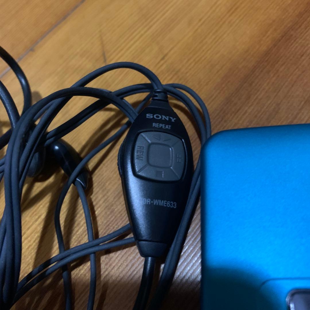 SONY ウォークマン カセットプレーヤー　昭和　レトロ　ジャンク　イヤホン