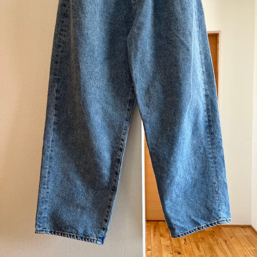 【38size】anuke Waist Tuck Denim