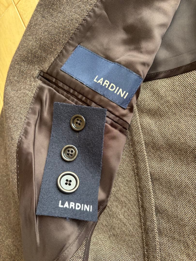 未使用　LARDINI ラルディーニ コットンジャケット48 ブラウン