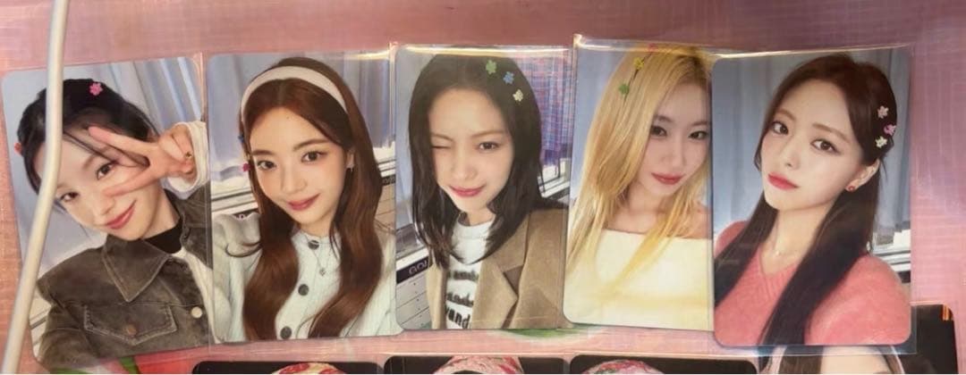itzy GOLD makestar ヨントン 限定 特典 ヘアアクセ 5枚