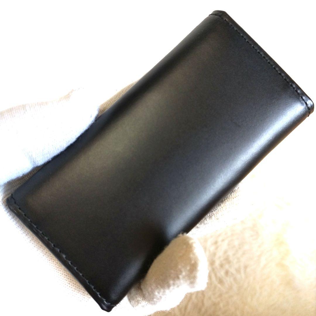 h*e様 ココマイスター オールレザー ゴールド金具 4連キーケース 黒 付属品