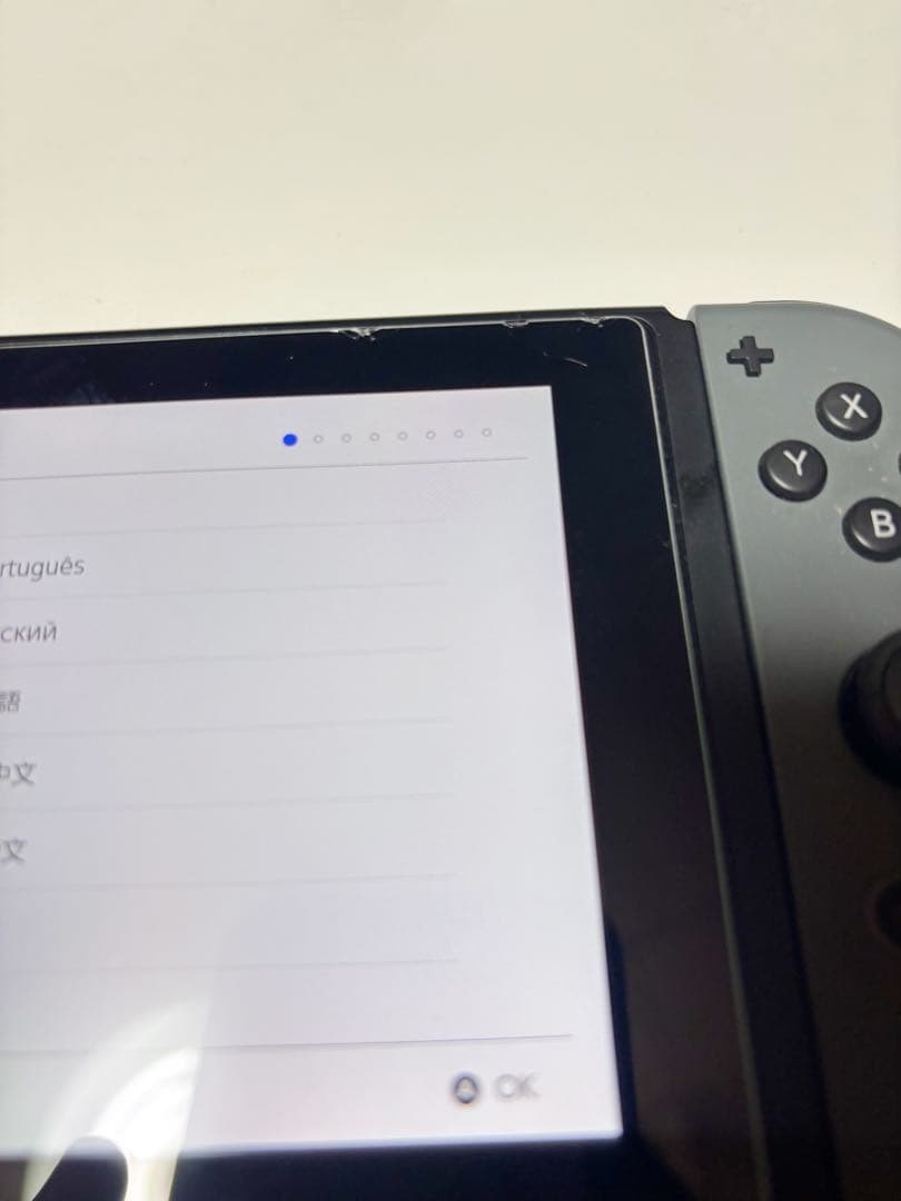 Nintendo Switch グレー 本体 ケース付き