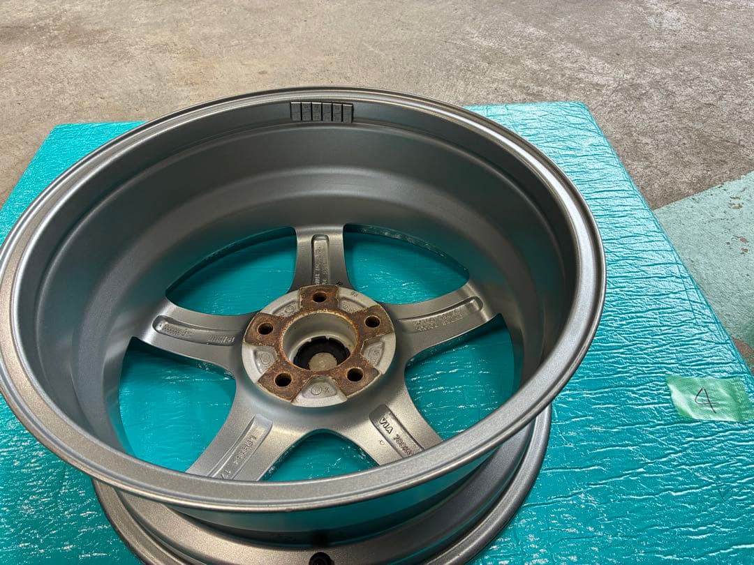 SSR GTV01 17インチ ホイール シルバー