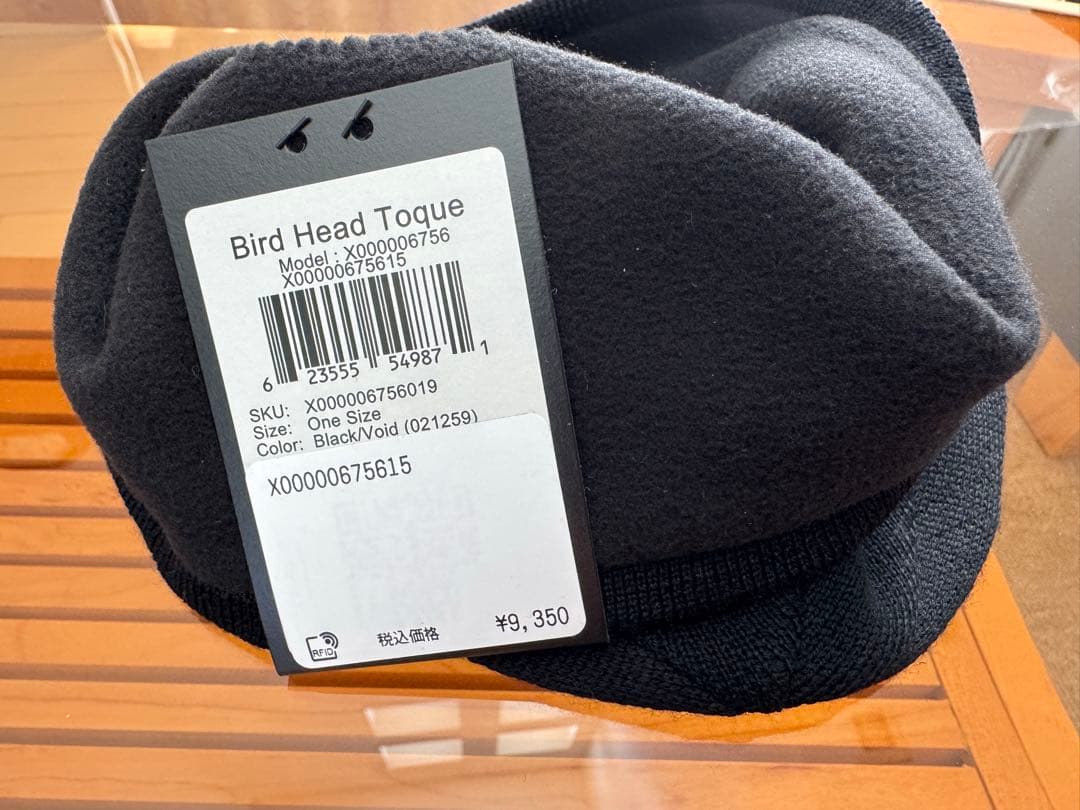 ARC'TERYX バード ヘッド トーク Black / Void / NA