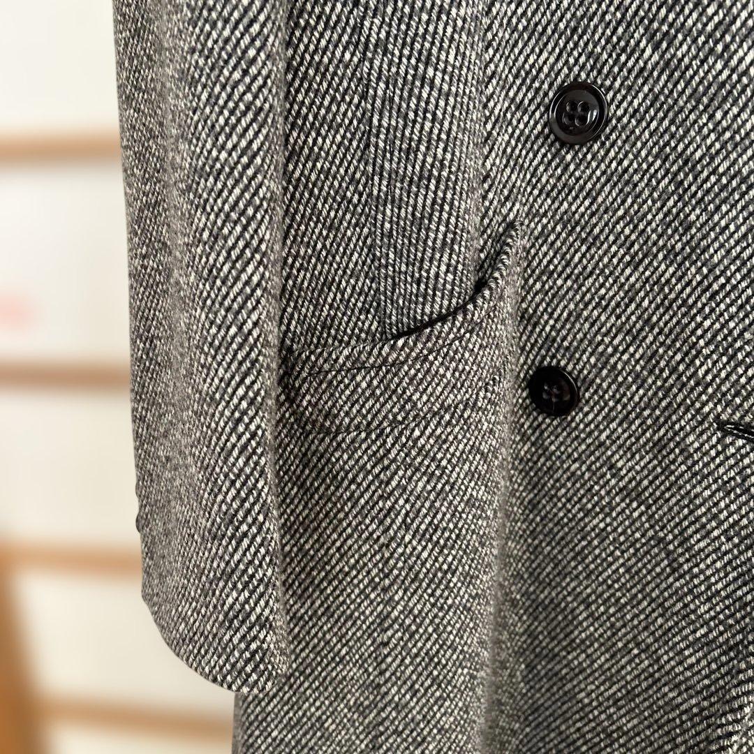 MAX & CO.ラビットファー付きウールコート442XL