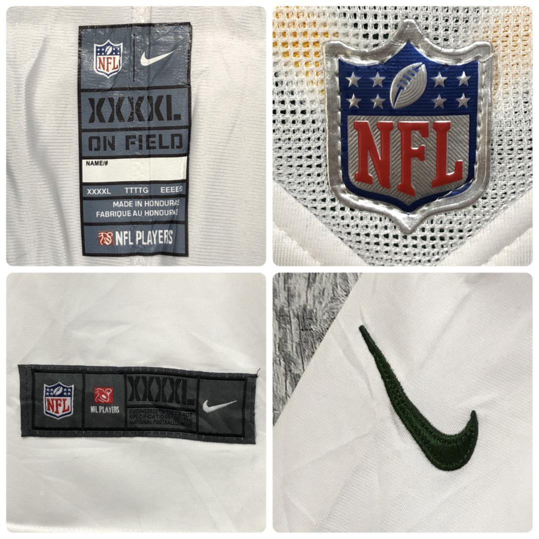 NIKE NFLパッカーズ アメフト ゲームシャツ ユニフォーム 刺繍 4XL