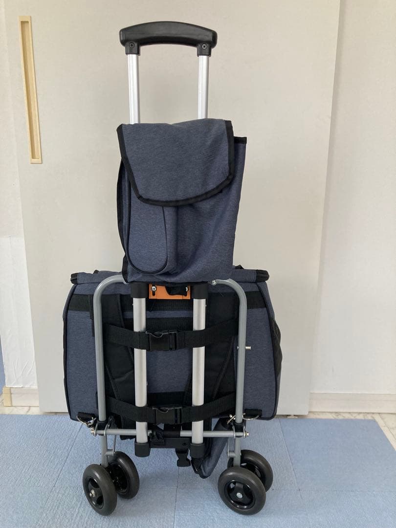 ペットキャリー　スイートハート　Lサイズ　デニムカラー　小型～中型犬用
