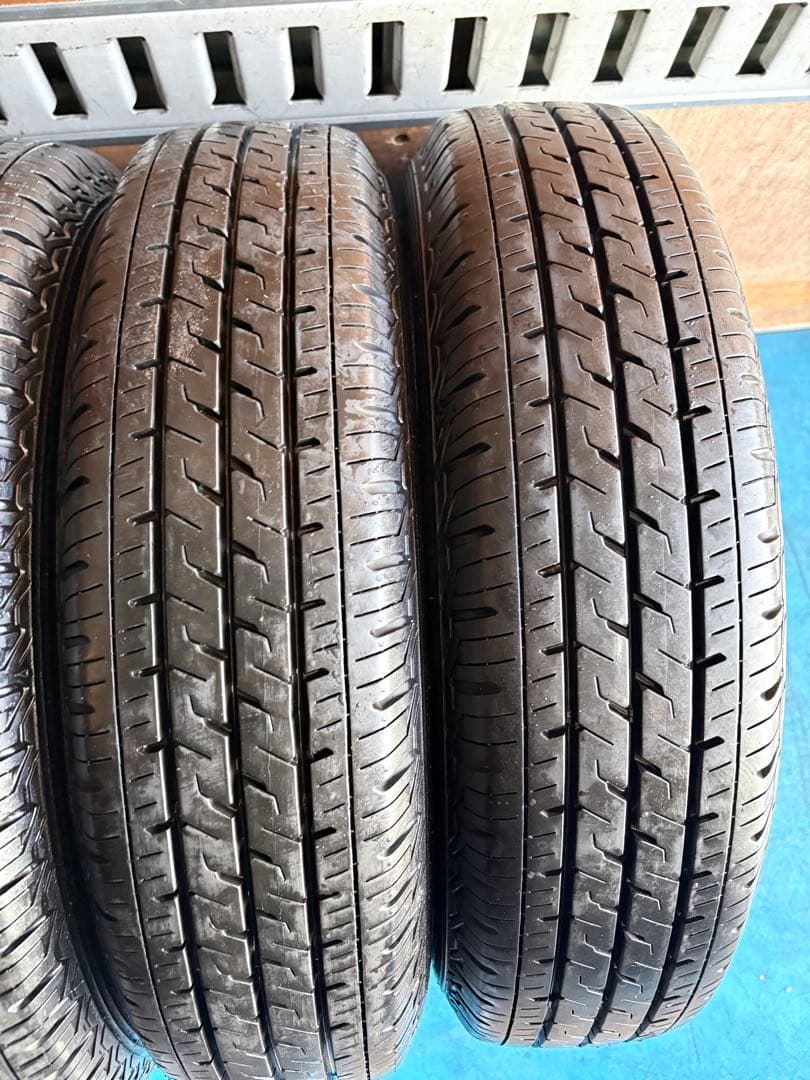 2024年製★バリ山 ブリヂストン エコピア R710 155/80R14 4本