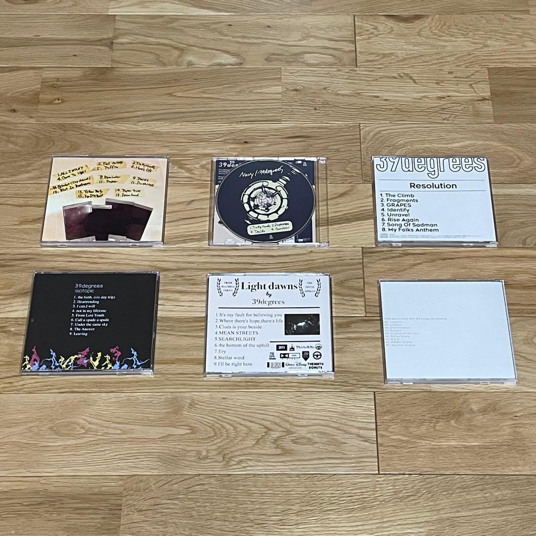 39degrees CD6枚セット