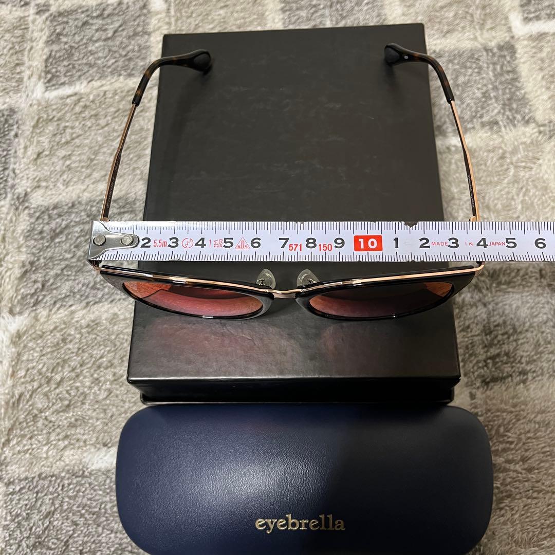 美品　eyebrella アイブレラ　Timeless サングラス EB-44
