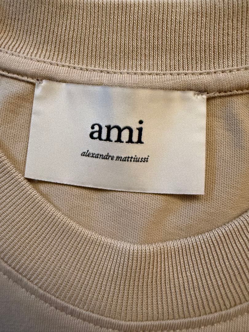 AMI DE COEUR Tシャツ ホワイトコーヒー　2025AW現行