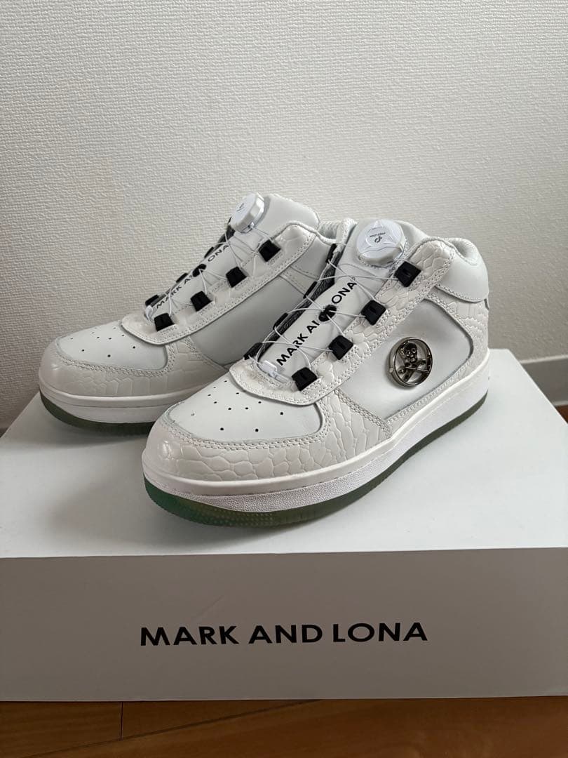MARK AND LONA ゴルフ用スニーカー ホワイト