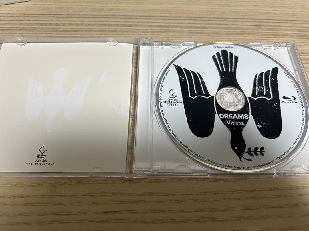 go!go!vanillas DREAMS 数量限定生産盤2CD+Blu-ray