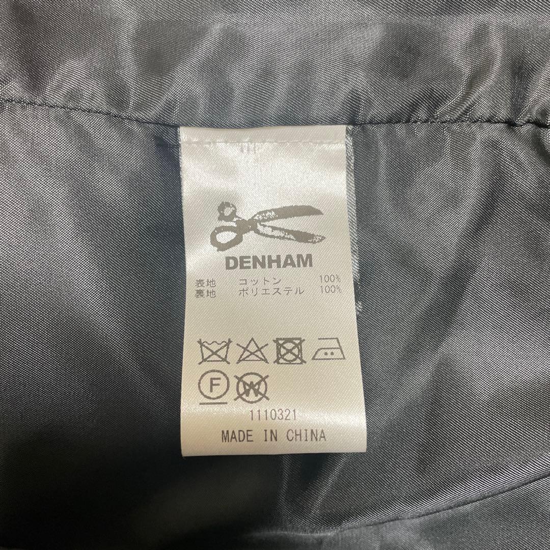 DENHAM デンハム レイトン スカジャン　スカル　刺繍 zip up JKT