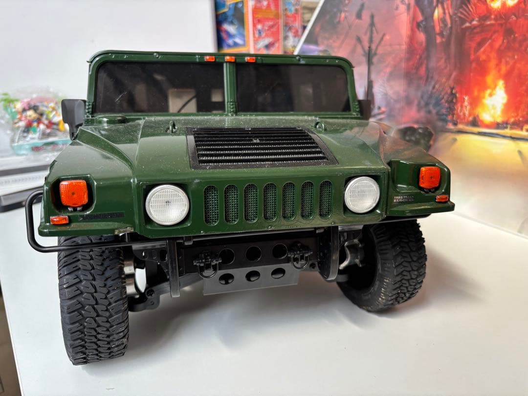 ディアゴスティーニ ハマーH1 1/8 エンジンラジコン 完成品 プロポ付