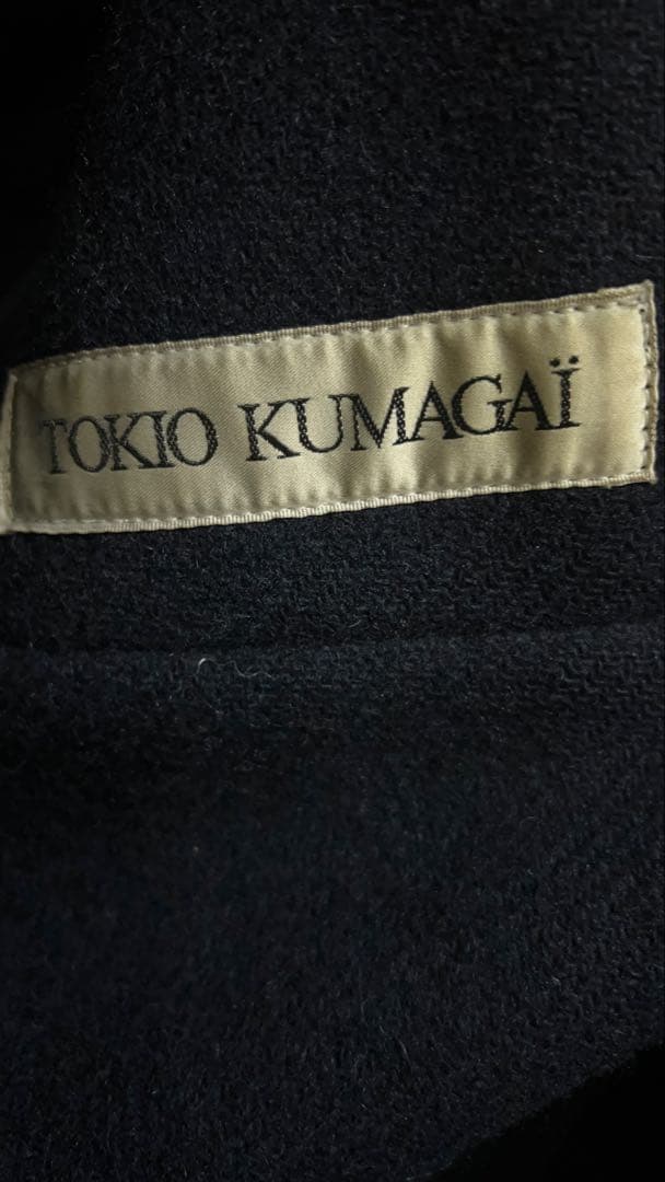 TOKIO KUMAGAI ネイビー ダッフルコート