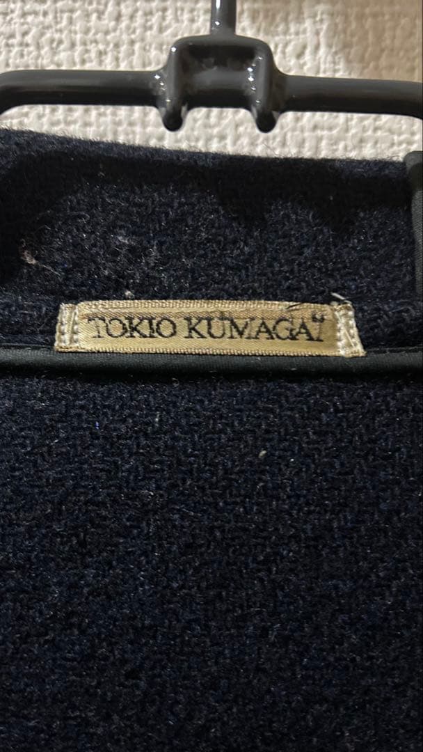 TOKIO KUMAGAI ネイビー ダッフルコート