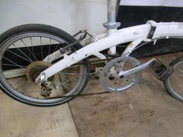 256：DAHON Mu 折り畳み自転車　ジャンク　引取限定：埼玉県所沢市