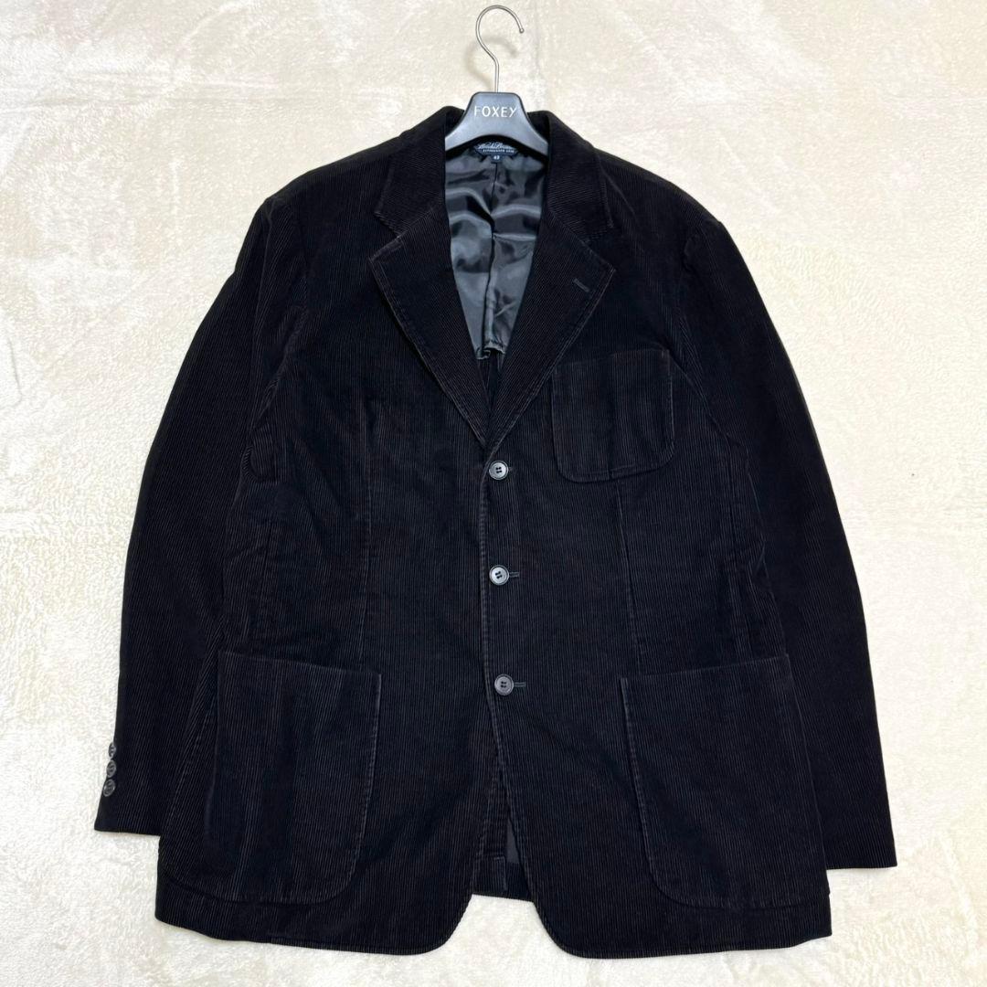 ブルックスブラザーズ コーデュロイ アンコン ジャケット 42 XL 黒
