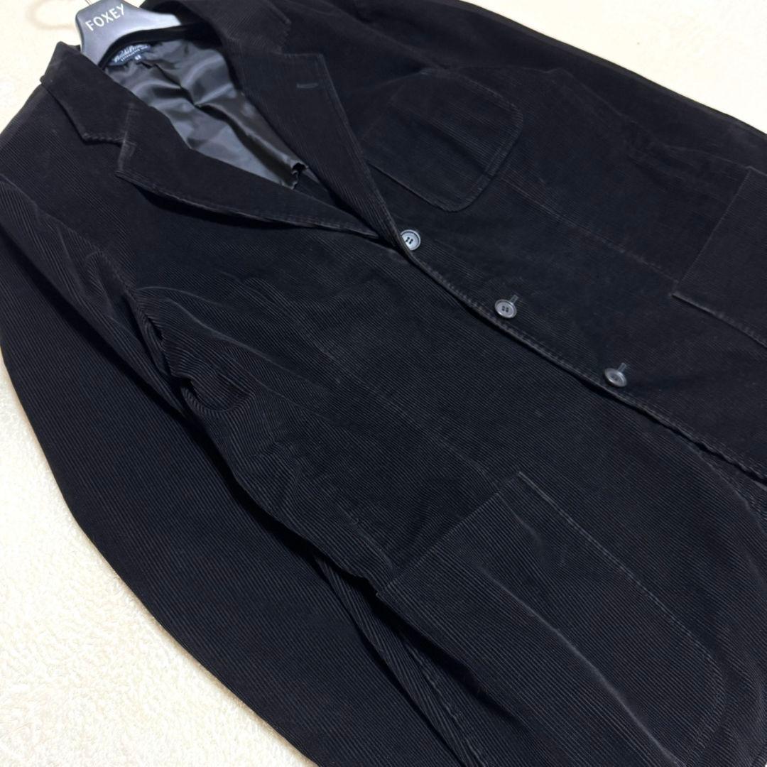 ブルックスブラザーズ コーデュロイ アンコン ジャケット 42 XL 黒