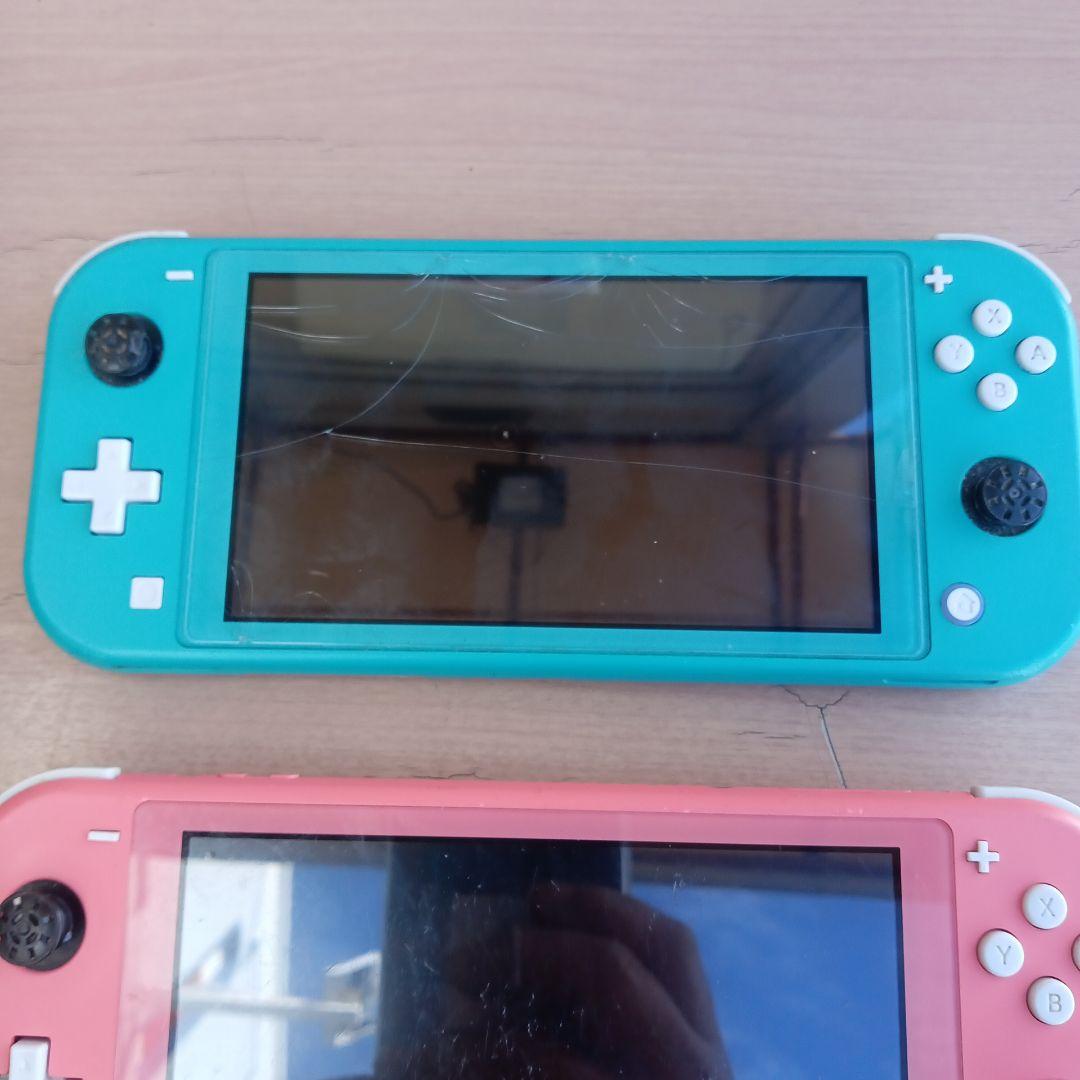 裕*様 Switch Lite ターコイズ・ピンク 2台セットジャンク