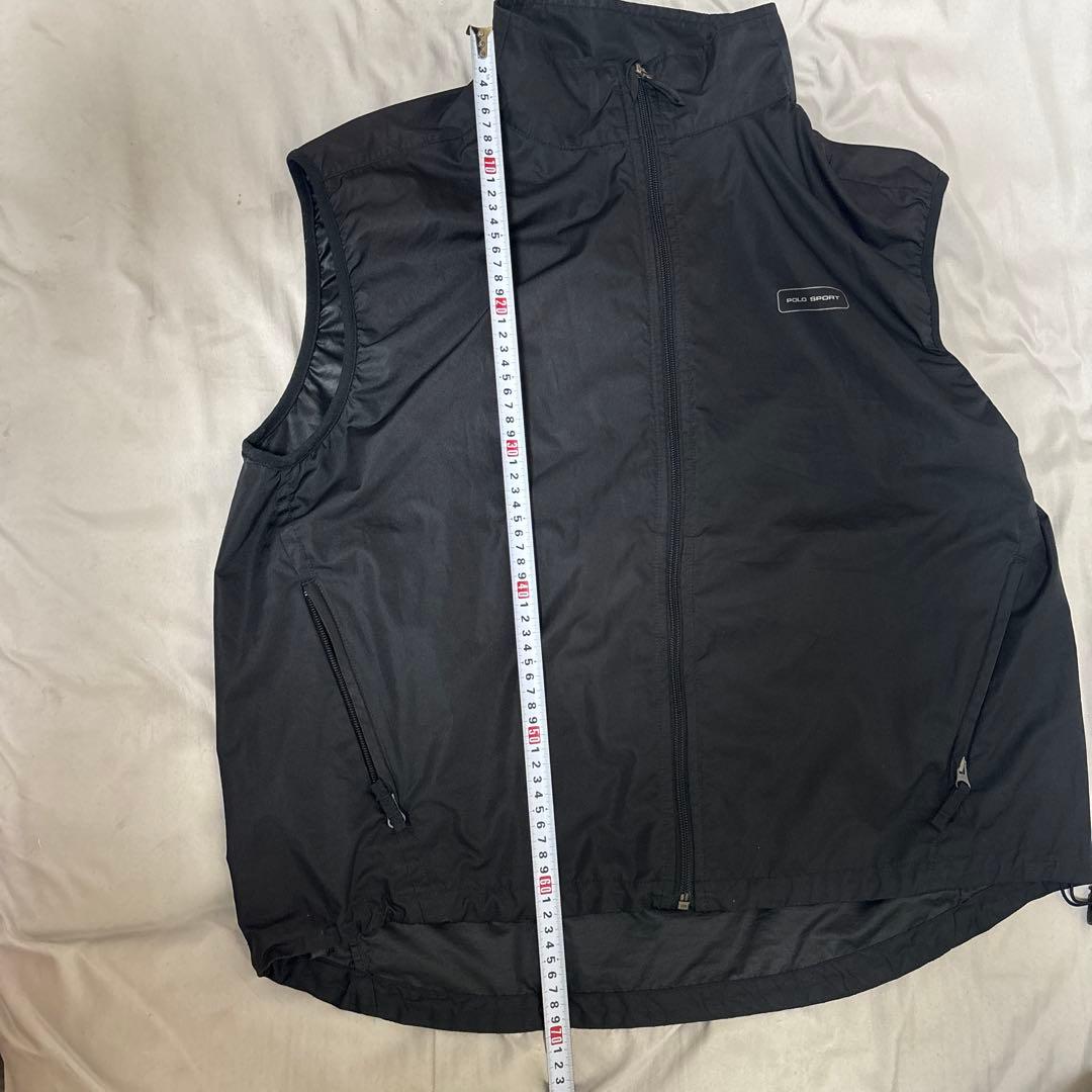美品 POLO SPORT ポロ ラルフローレン ナイロン ベスト XL