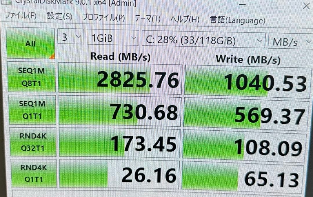 富士通FUTRO A5511M NVMe128GB 高速SSD Win11 訳有