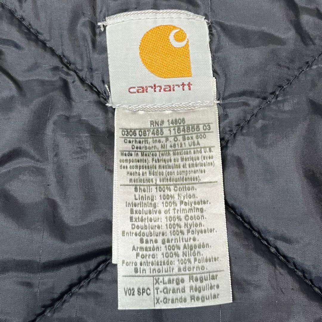 Carhartt V02 ダックベスト SPC グリーン XL-Regular