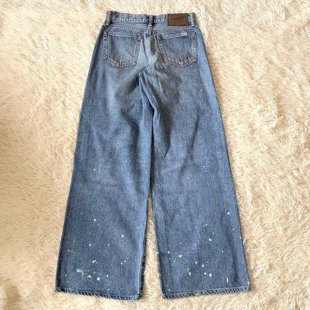 美品✨定価2.3万　オーセン　23AW LOW RISE WIDE LEG 別注