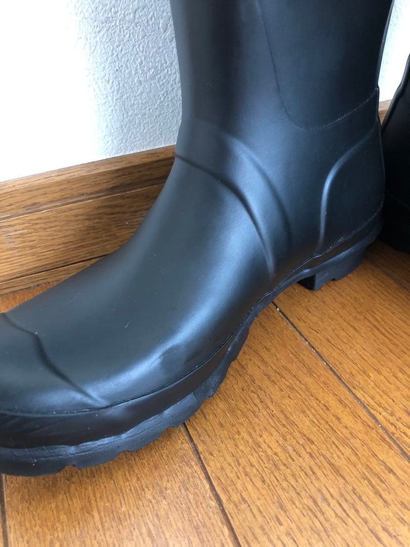 Hunter タータンチェック柄 レインブーツ
