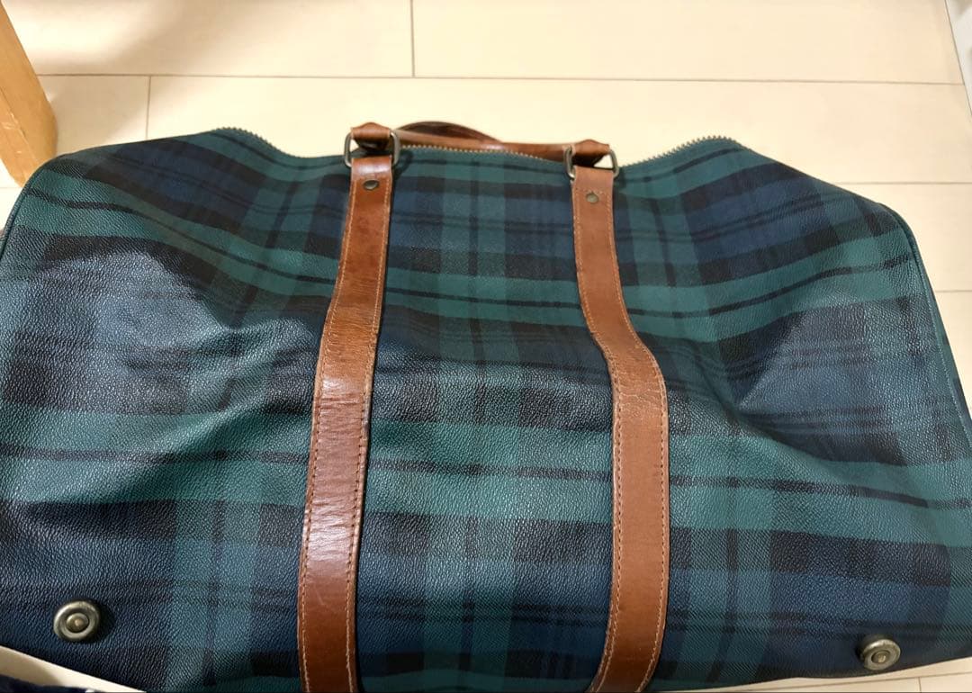 Polo Ralph Lauren タータンチェック ボストンバッグ
