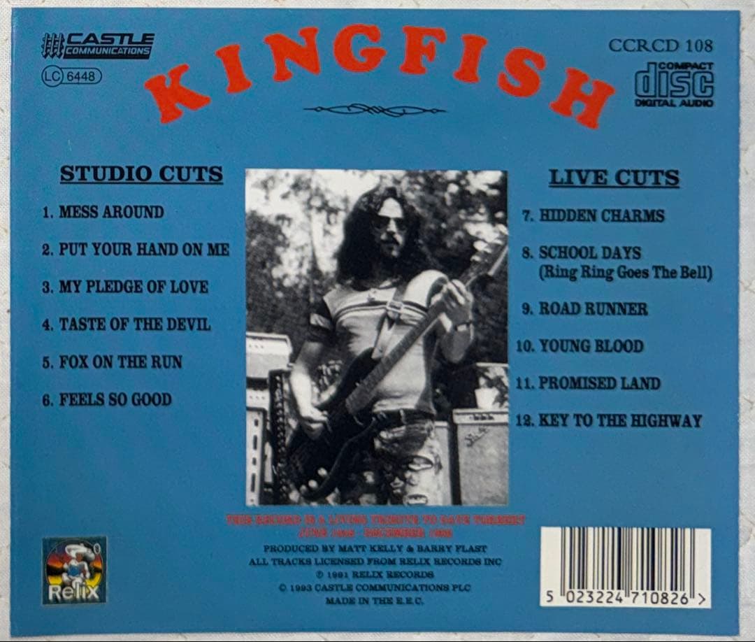 KINGFISH / キングフィッシュ / STUDIO & LIVE CUTS