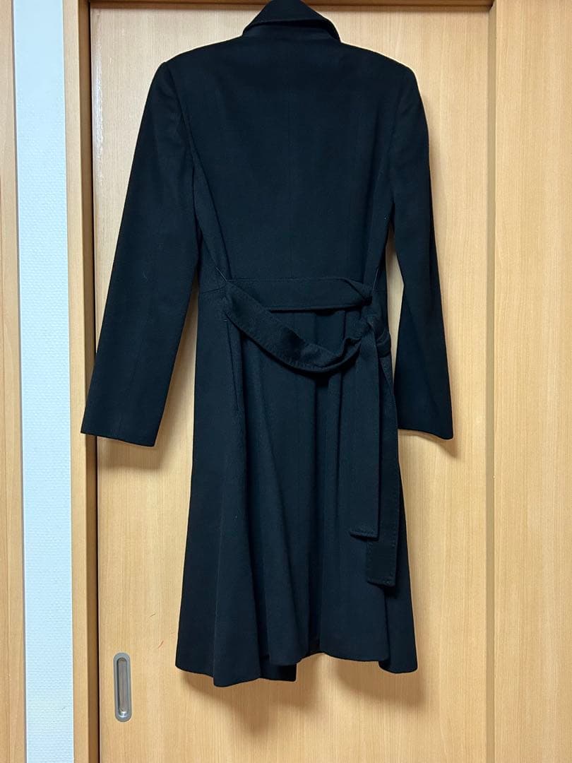 ANAYI ロングコート　ブラック　カシミア