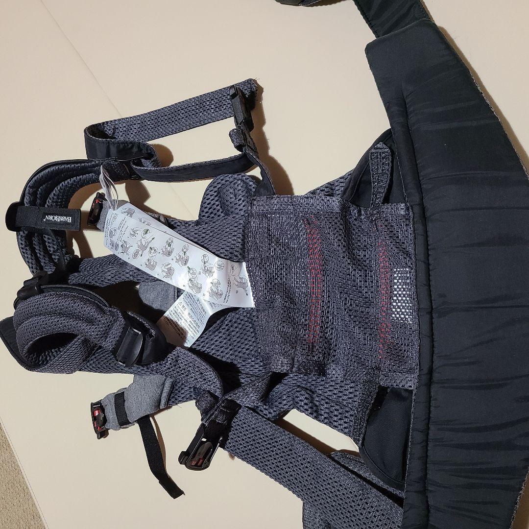 BABYBJÖRN 抱っこ紐 ダークグレー メッシュ