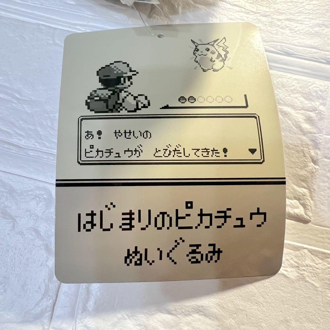 はじまりのピカチュウ ぬいぐるみ/マスコット/2点 ポケモン 赤 緑