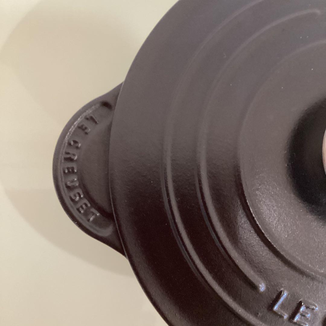 LE CREUSET ル・クルーゼ　片手鍋 18cm 黒