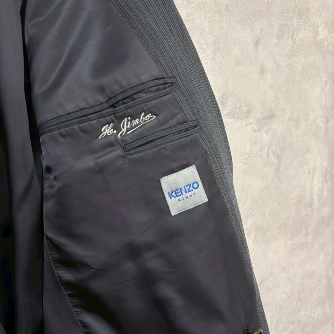 シルエット◎ 90s KENZO ダブル スーツ セットアップ N2311