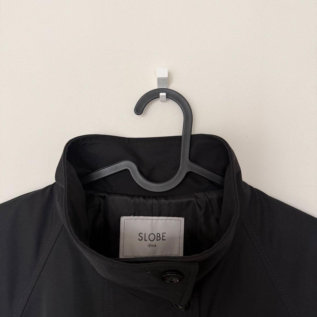 SLOBE IENA テントラインコート ブラック
